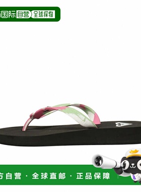 日本直邮ROXY 2025春夏女士海洋风沙滩凉鞋 黑色 [ARSD251010 BKP