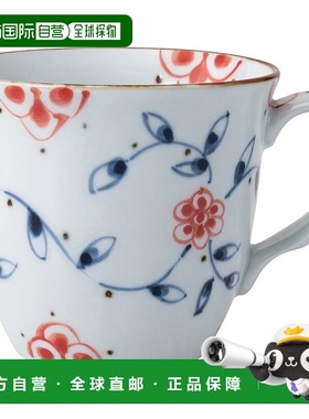 【日本直邮】有田烧马克杯 容量约 300ml 皇家红 25403