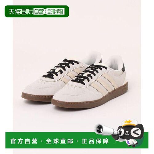 日本直邮adidas BREAKNET SLEEK 贴合舒适 板鞋 女款 米色