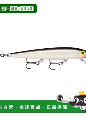 【日本直邮】Rapala乐伯乐 路亚饵 米诺Original Floater 银 13cm