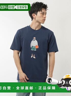 日本直邮 Athletics 男士宽松短袖T恤 MT41578运动