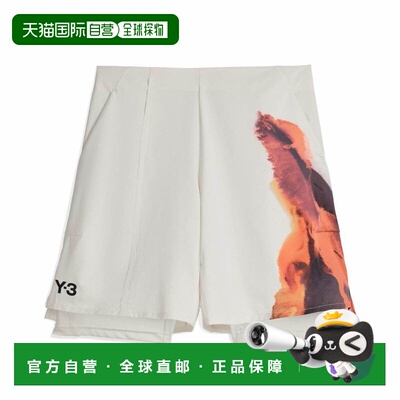 日本直邮adidas 男士 Y-3 Tennis 短裤与紧身裤套装 [KKW36-JN299