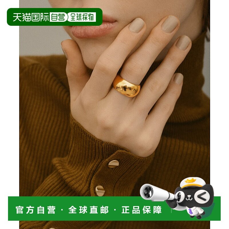 1h可退 日本直邮Discoat 女士不锈钢圆形戒指 DCZ1042211A0008