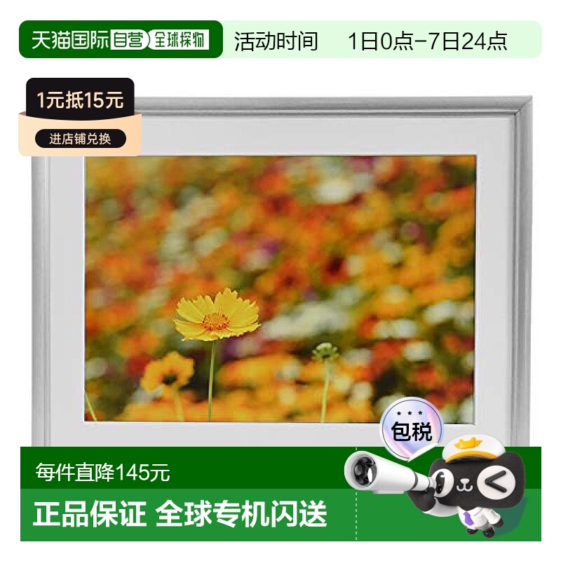 【日本直邮】Fujicolor富士胶片 相框铝制A32 6切大小 银色 30662