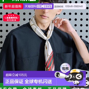 1h可退 日本直邮Rocky Monroe 围巾带环 大尺寸全印花围巾配饰