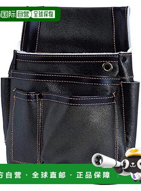 【日本直邮】Sk11藤原产业 工具腰包 宽底 黑色 SEMK-PBL