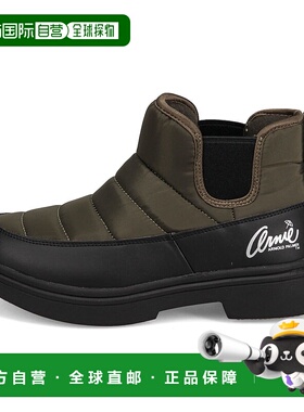 日本直邮Arnold Palmer 女士雪地靴侧边靴冬季靴厚底短款防水防寒
