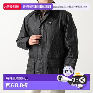 日本直邮BARBOUR巴伯尔男士MWX0018 BEDALE夹克涂油棉蜡双拉链