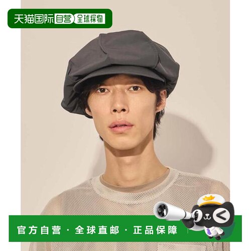 日本直邮OVERRIDE arth Teck Fabric Tuck Cas 帽子八角帽