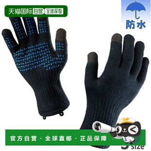 日本直邮Caravan Thermo Fit 男女手套3 号兼容智能手机防水 防风