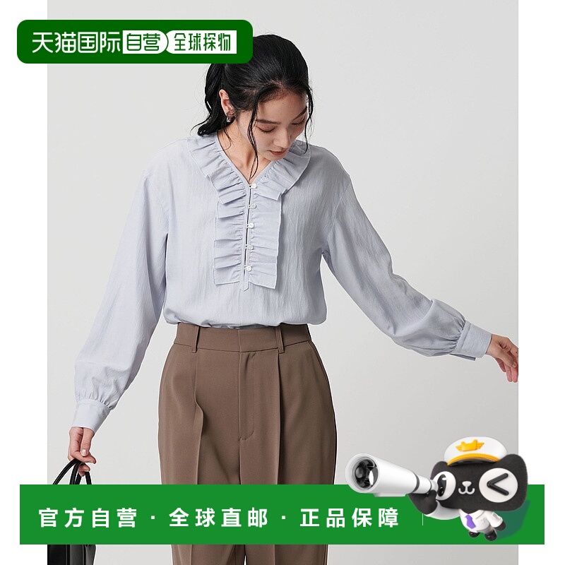 1h可退 日本直邮BEAUTY&YOUTH UNITED ARROWS 女装 V领衬衫 16216