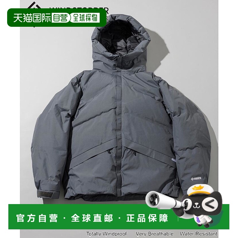 1h可退 日本直邮Plus Phenix男装GORE-TEX防风羽绒外套 宽松盒型