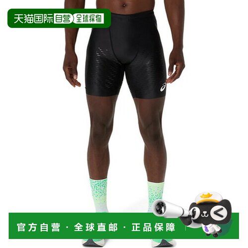 日本直邮ASICS男士田径紧身裤 2091A820.001