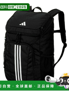 日本直邮 adidas 27L球类运动日用背包 黑色 [ADP50BK] 背包