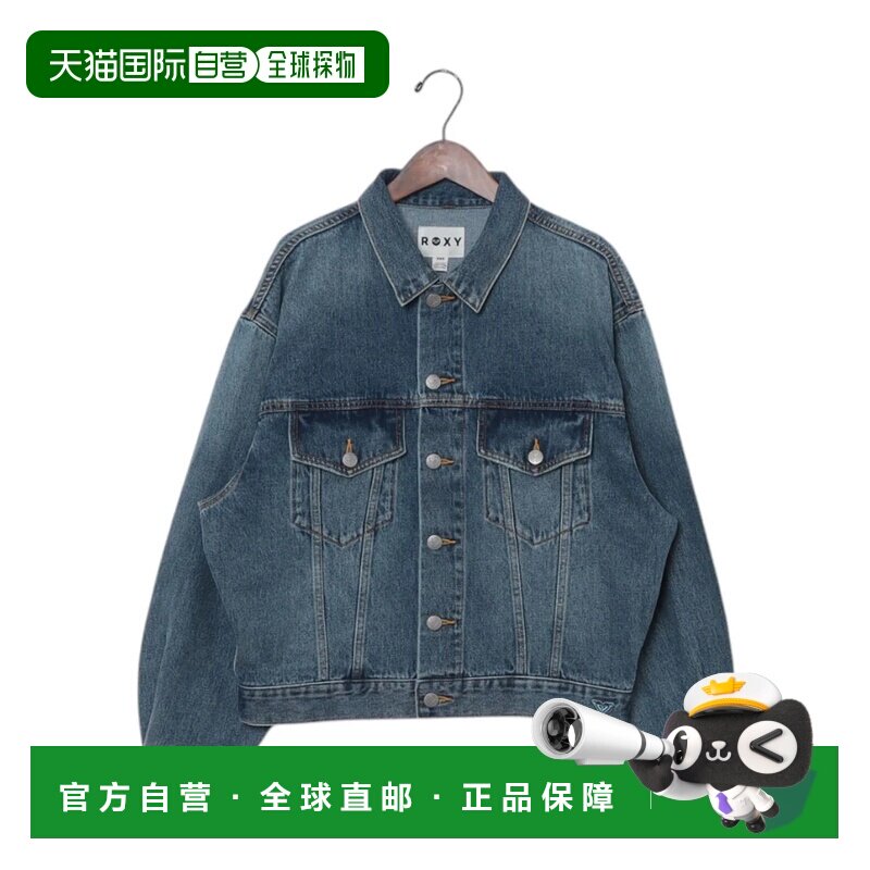 日本直邮ROXY 做旧牛仔夹克 (靛蓝)