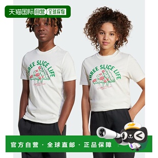 1h可退 日本直邮adidas 儿童图案半袖T恤 KRM29