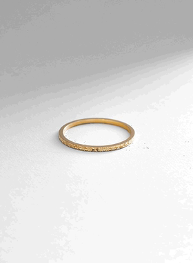 日潮跑腿COCOSHNIK 女士K10镂空细戒指 黄金 14cm 405-63151简约