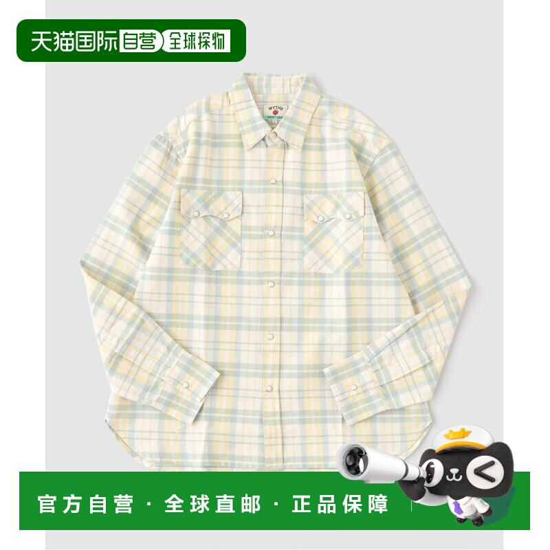 日本直邮JOURNAL STANDARD WYTHE珍珠纽扣牛津布衬衫男装