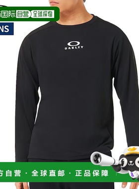 日本直邮Oakley Enhance Practice L/S Crew 15.7 美国标准长袖 T