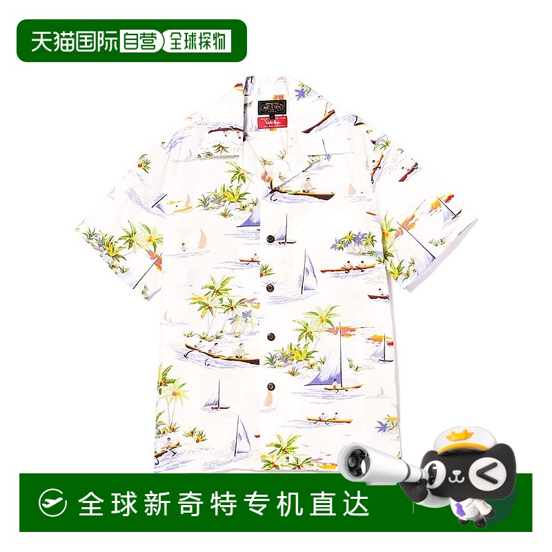 日本直邮DALE HOPE男士 短袖夏威夷衬衫 38010157304