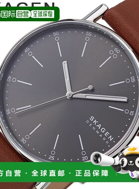 日本直邮Skagen 手表 SIGNATURE SIGNATUR 中性灰色 SKW6578 [流]