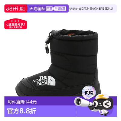 日本直邮THE NORTH FACE-North Face K Nuptse Bootie VII Kids N
