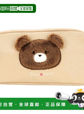 【日本直邮】Skater斯凯达 笔袋  Pompon's 熊 ZPC1-A立式文具袋