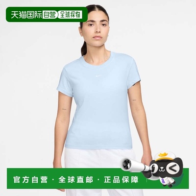 日本直邮Nike 女士NSW CHLL KNT MD CRP半袖T恤[FV5509] 运动T恤