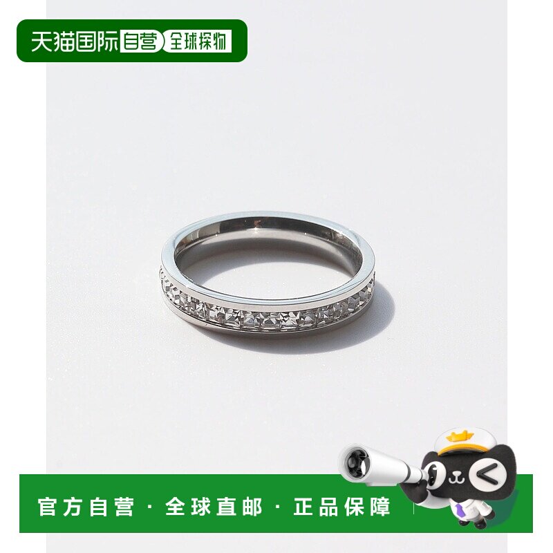 日本直邮florge 金属过敏适用锆石系列配对耳环2连装21号 [FL8218