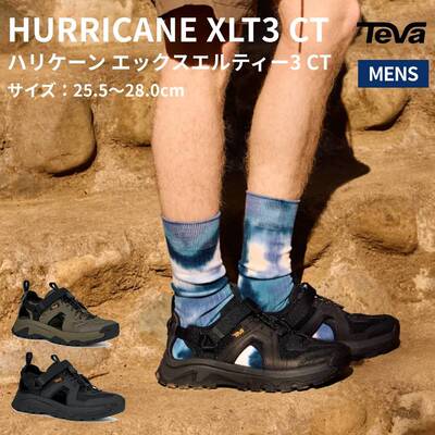 日本直邮Teva HURRICANE XLT3 CT 男士春夏休闲凉鞋 1173721