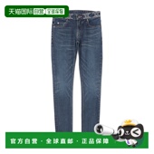 Neo 女士 Skinny 日本直邮Celine 低腰拉链牛仔裤 蓝色 2n972 255