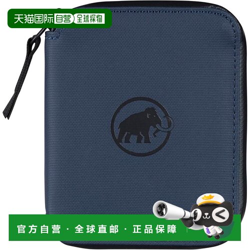 【日本直邮】Mammut猛犸象 钱包 拉链收口式 黑色2810-00081新款