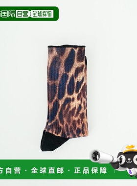1h可退 日本直邮ROSTER SOX 男士豹纹中筒袜 透气舒适 RS-443