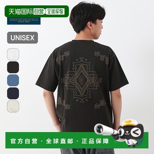 短袖 日本直邮Pendleton 男女通用 EMB 恤 PENDLETON Back