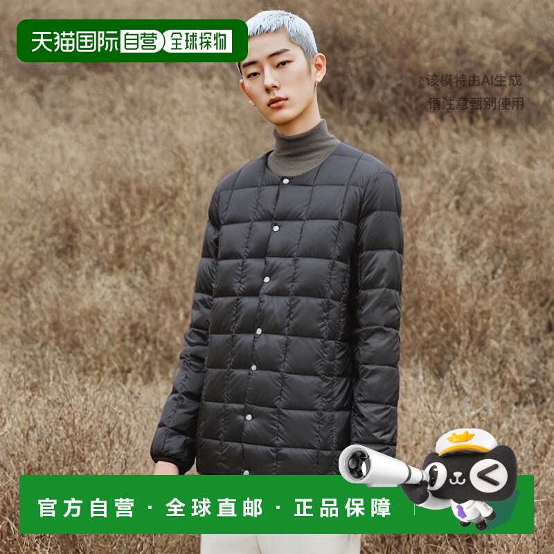 日本直邮TAION内羽绒服外套男女纽扣防寒休闲纽扣羽绒服 104