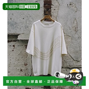 1h可退 日本直邮LIDNM Julien Villevoye 男士刺绣短袖T恤 lm24ss