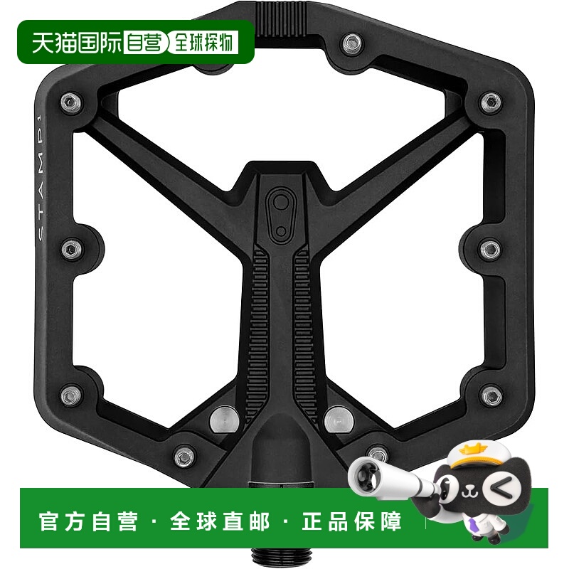 【日本直邮】CRANKBROTHERS MTB用 踏板 Stamp1 Gen2 L 黑色脚踏