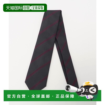 1h可退 日本直邮FRANCO BASSI 男士 意大利丝绸领带 2 1334400001