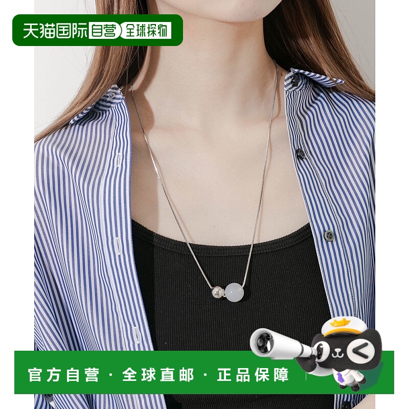 1h可退 日本直邮SMELLY 女士双球滑动Y字长项链 SMA62PF057