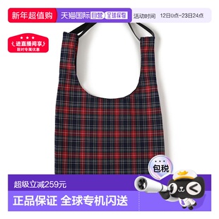 1h可退 日本直邮bPr BEAMS 男装 大容量A4 2WAY 手提肩背 检查格