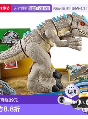 【日本直邮】Mattel美泰儿童小恐龙玩具追光遥控侏罗纪进阶GMR16