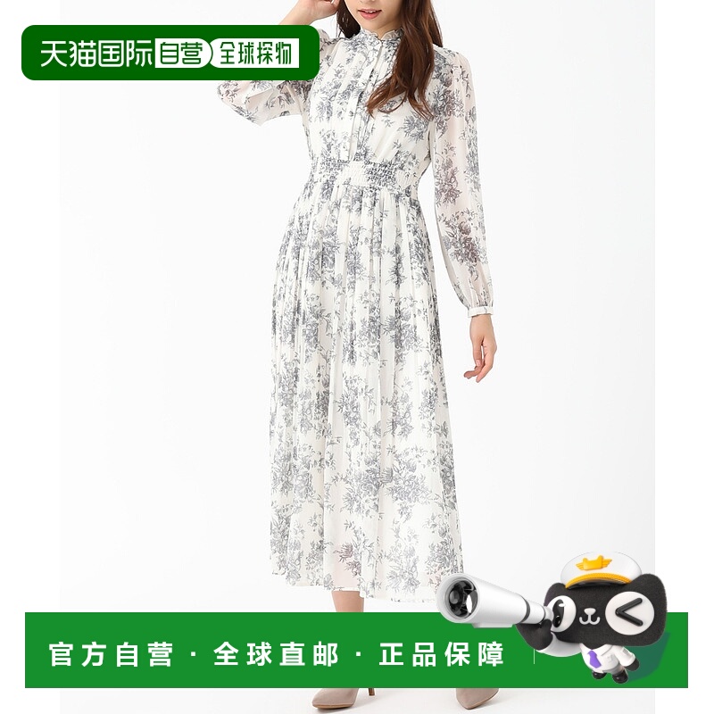 1h可退 日本直邮MISCH MASCH 女士2025秋冬新款花卉Jouy印花褶皱