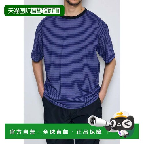 日本直邮MOUSSY SHELTECH Light 基础款T恤 花纹NVY5