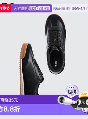 日潮跑腿UNIQLO优衣库 绒面革运动鞋 09 BLACK 男女兼用 23 47534