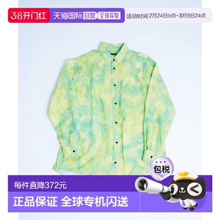 1h可退 日本直邮EKAL男装宽松版型UR TECH尼龙长袖衬衫半开襟设计