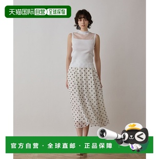 女士透视感光泽无袖 CONTINENTAL 针织上衣 日本直邮GRACE 1h可退