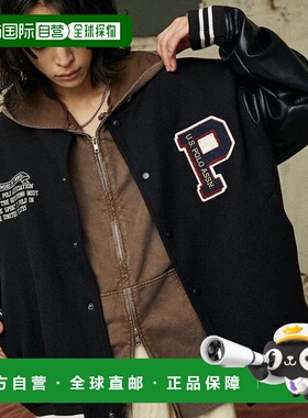1h可退 日本直邮官方授权 FREAK'S STORE 特别款仿皮棒球夹克外套
