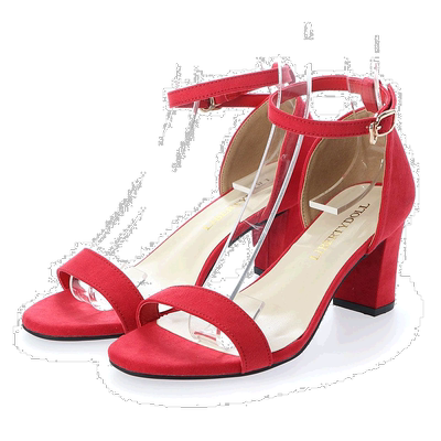 【日本直邮】SFW Liberty Doll 7cm 粗跟分开绑带腿凉鞋 / 5441（