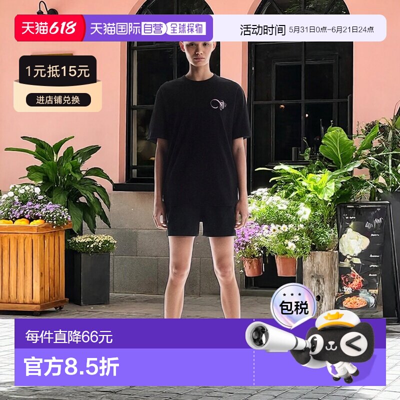 日本直邮On 高品质女士日常T恤 俱乐部图形T恤 [无商家编号]昂跑