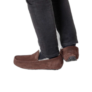 日本直邮UGG 1101110 男士莫卡辛鞋 M ASCOT 男鞋 M Ascot 皮用鞋